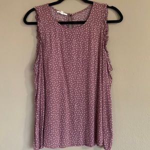 Polka dot tank